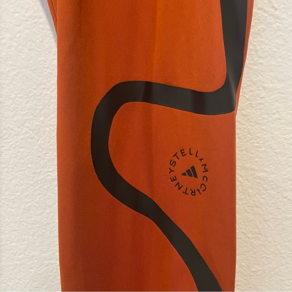 adidas by Stella McCartney TRUEPACE Long Tights Brick Women size M - Picture 10 of 13